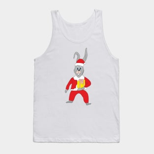 Christmas Bunny Tank Top